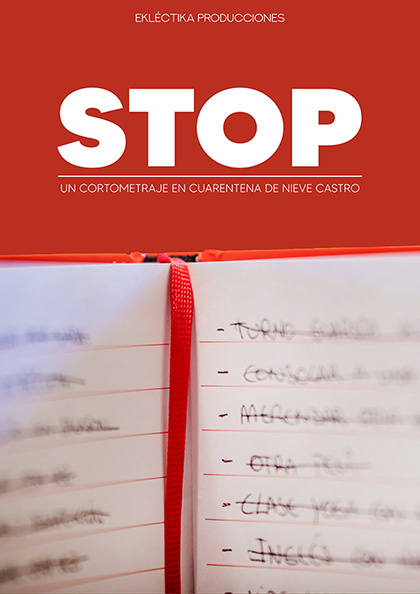 Póster del corto STOP