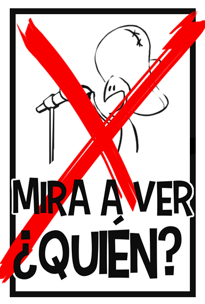 Póster del corto Mira a ver ¿Quién?