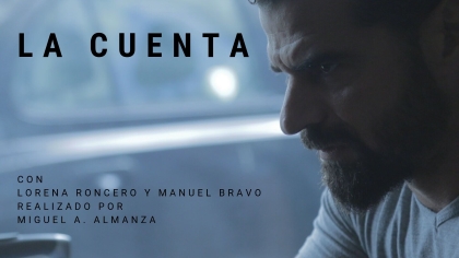 Póster del corto LA CUENTA