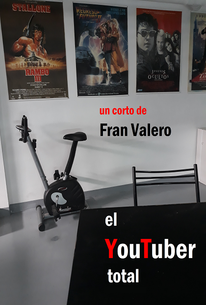 Póster del corto el YouTuber total