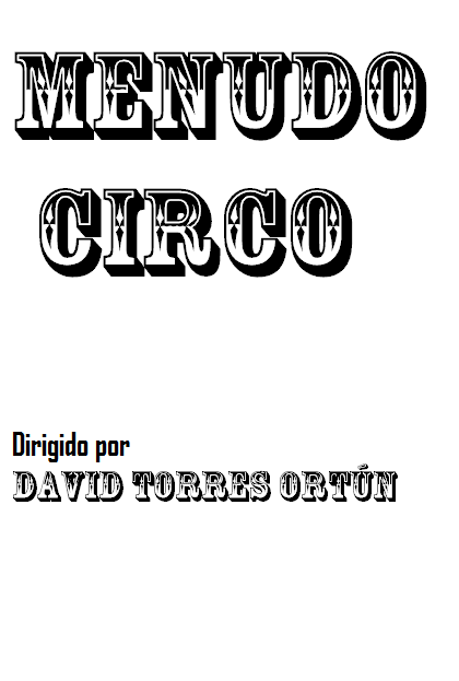 Póster del corto Menudo Circo