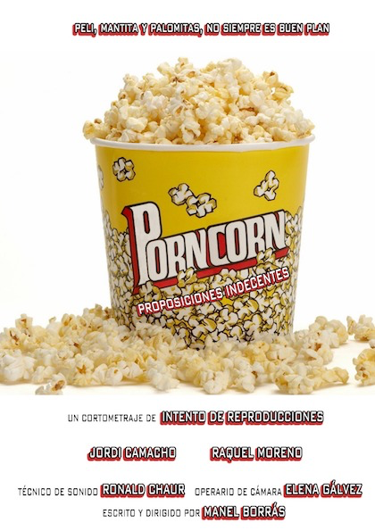 Póster del corto PORNCORN