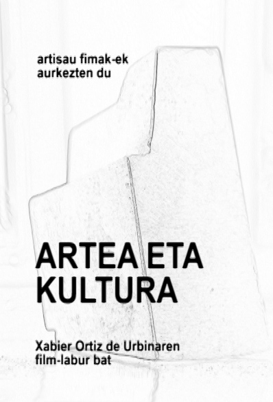 Póster del corto ARTEA ETA KULTURA