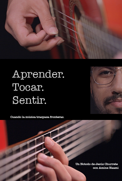 Póster del corto Aprender. Tocar. Sentir.