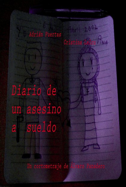 Póster del corto Diario de un asesino a sueldo