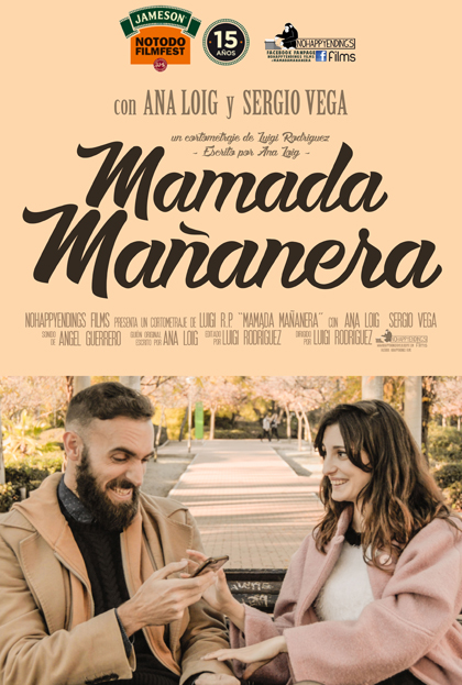 Póster del corto Mamada mañanera