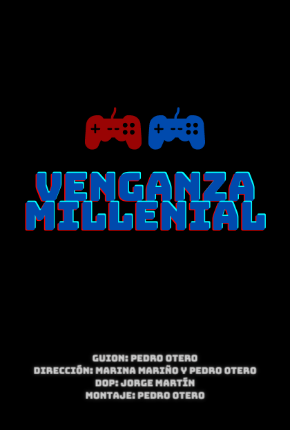 Póster del corto Venganza Millenial