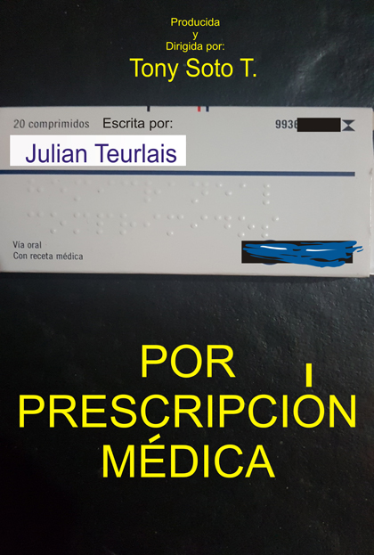 Póster del corto Por prescripción médica.