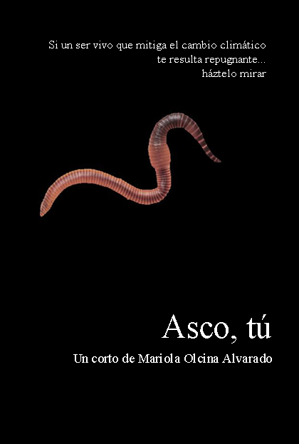 Póster del corto Asco, tú