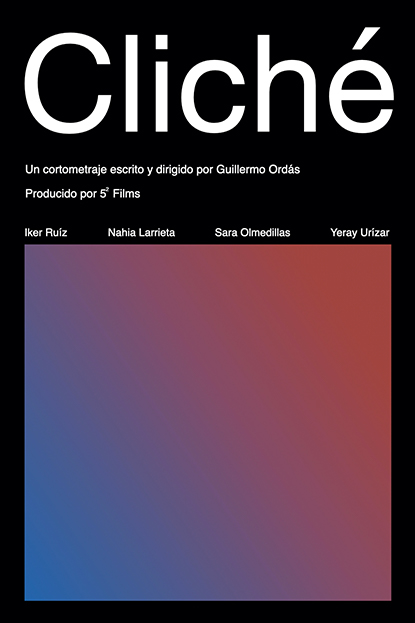 Póster del corto Cliché