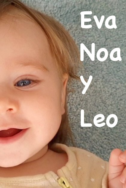 Póster del corto Eva, Noa y Leo