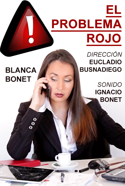 Póster del corto El problema rojo