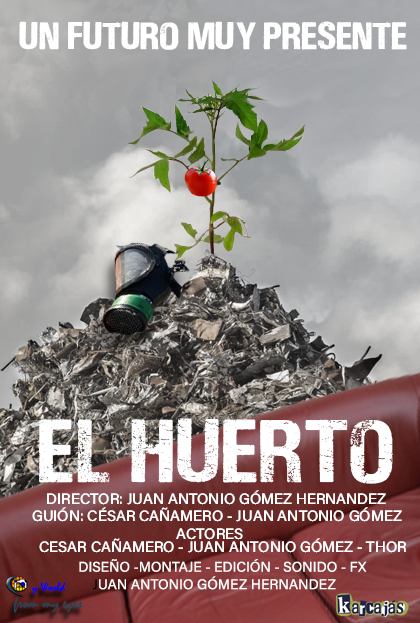 Póster del corto EL HUERTO