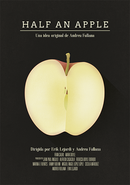 Póster del corto Half an apple