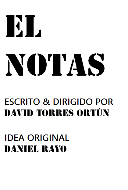 Póster del corto El Notas