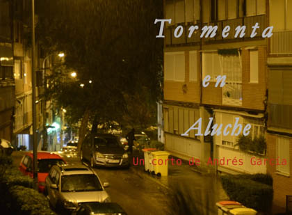 Póster del corto Tormenta en Aluche