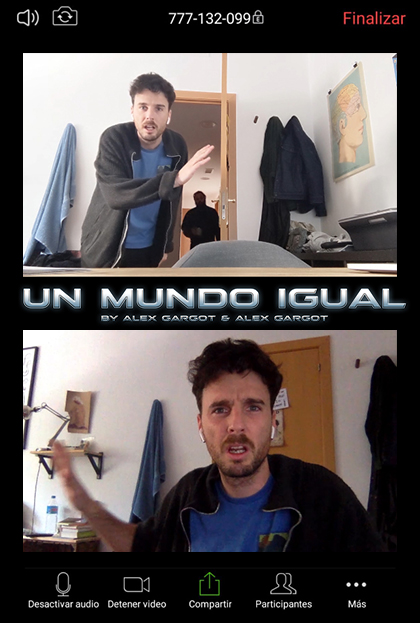 Póster del corto Un Mundo Igual