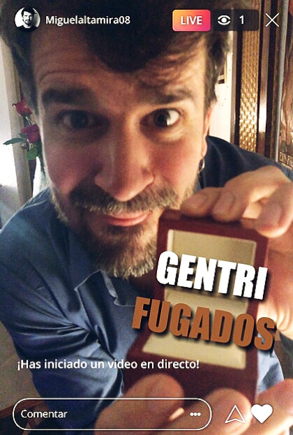 Póster del corto GENTRIFUGADOS