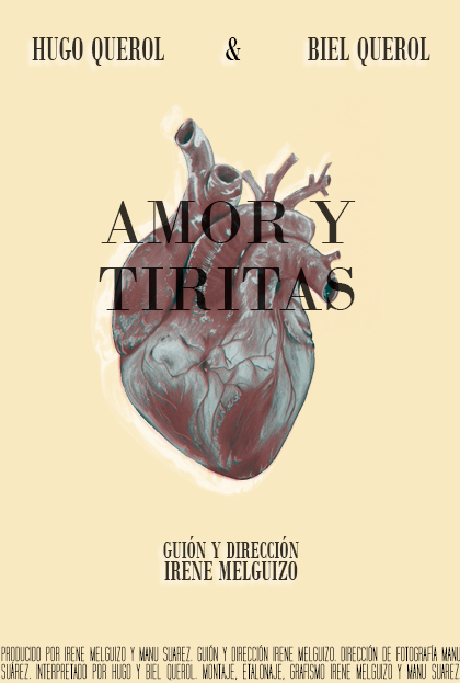 Póster del corto AMOR Y TIRITAS