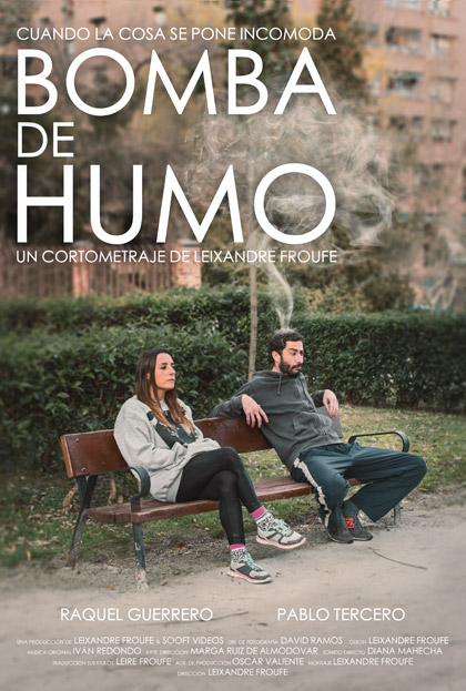 Póster del corto Bomba de humo