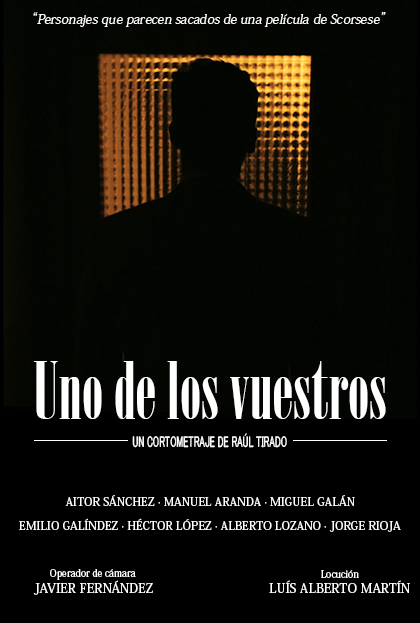 Póster del corto Uno de los vuestros.