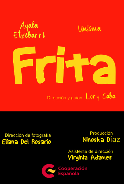 Póster del corto Frita