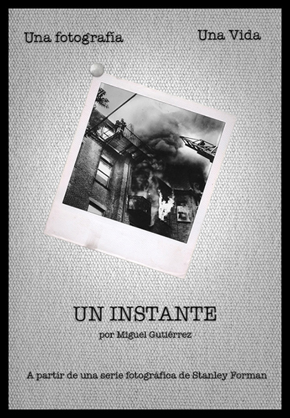 Póster del corto Un instante.