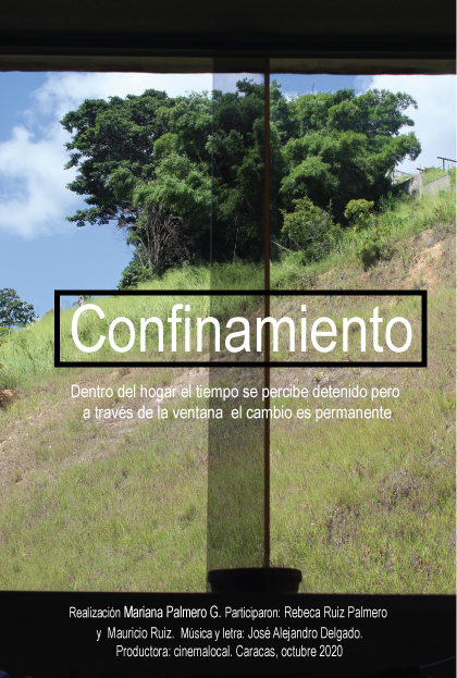 Póster del corto Confinamiento