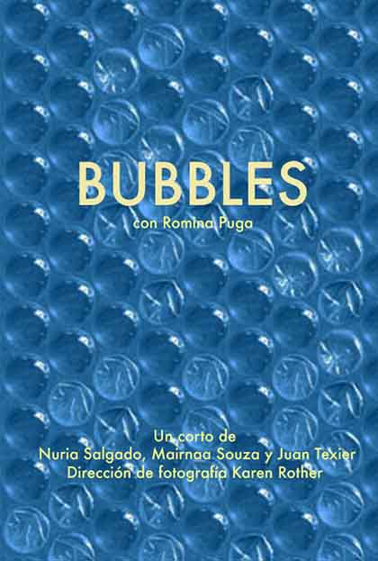 Póster del corto Bubbles