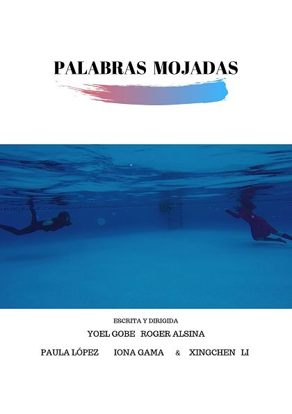 Póster del corto Palabras mojadas