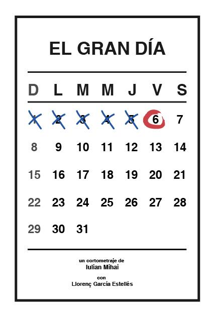 Póster del corto El gran día