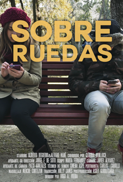 Póster del corto Sobre ruedas