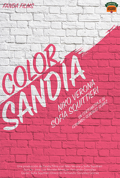 Póster del corto Color Sandía