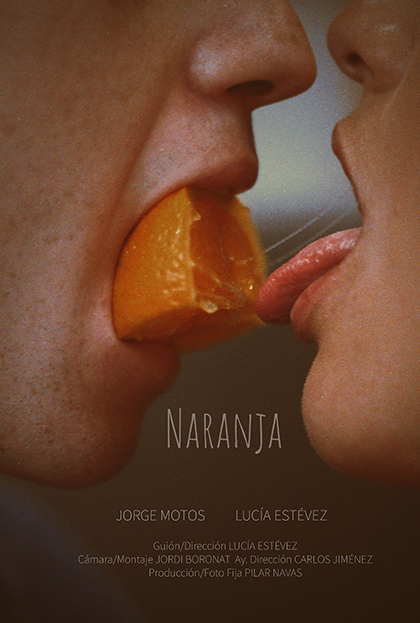 Póster del corto NARANJA