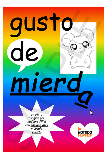 Póster del corto Gusto de Mierda