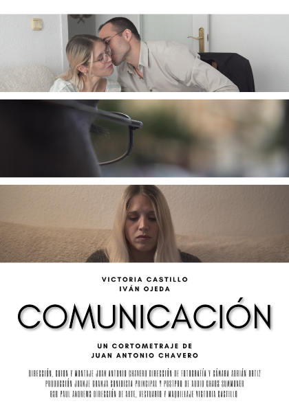 Póster del corto Comunicación