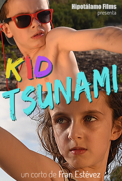 Póster del corto KID TSUNAMI