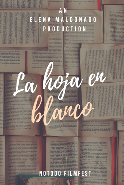 Póster del corto La hoja en blanco