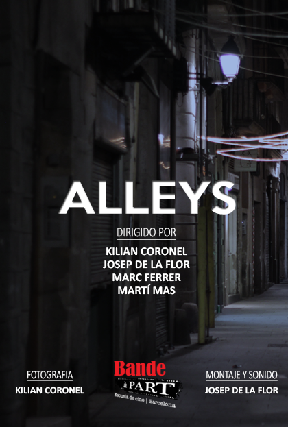 Póster del corto Alleys