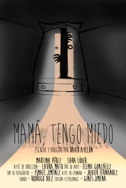 Póster del corto Mamá, tengo miedo