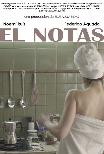 Póster del corto EL NOTAS