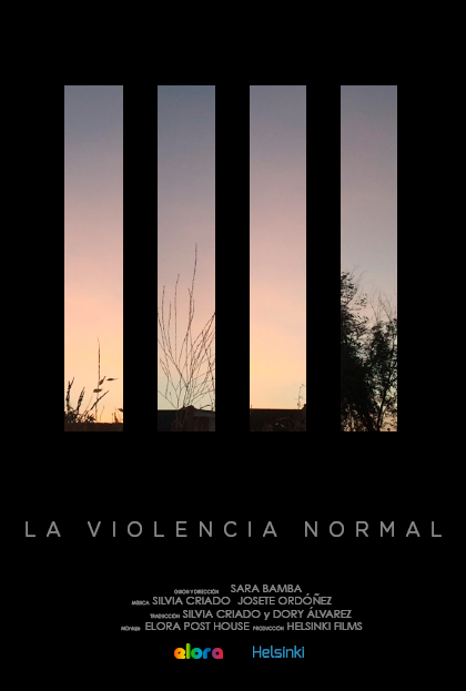 Póster del corto LA VIOLENCIA NORMAL