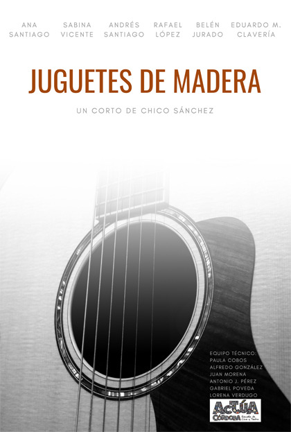 Póster del corto Juguetes de madera