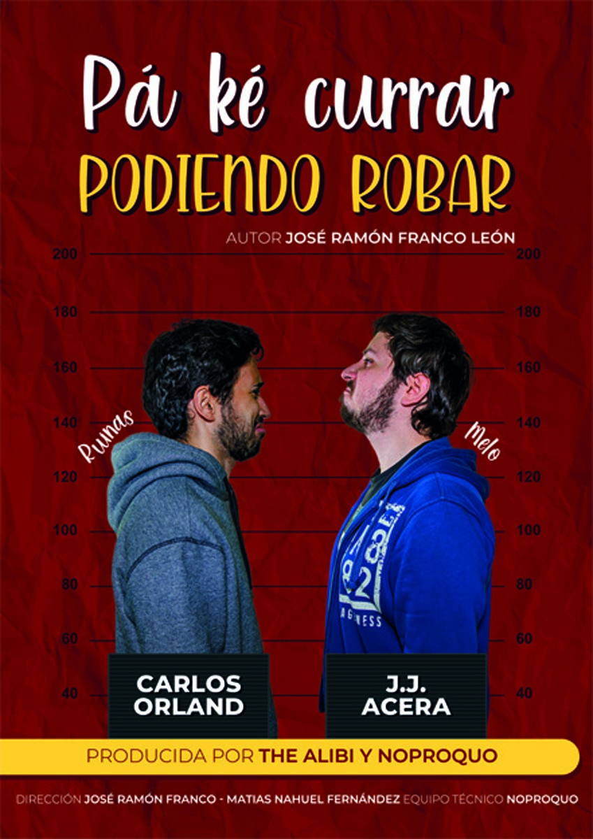 Póster del corto Pá ké currar podiendo robar