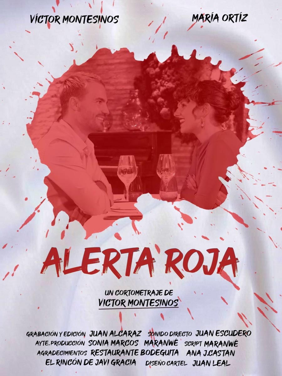 Póster del corto ALERTA ROJA