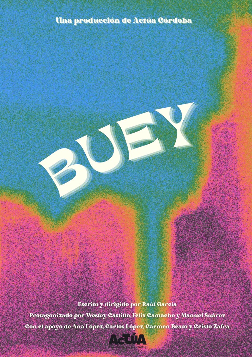 Póster del corto Buey