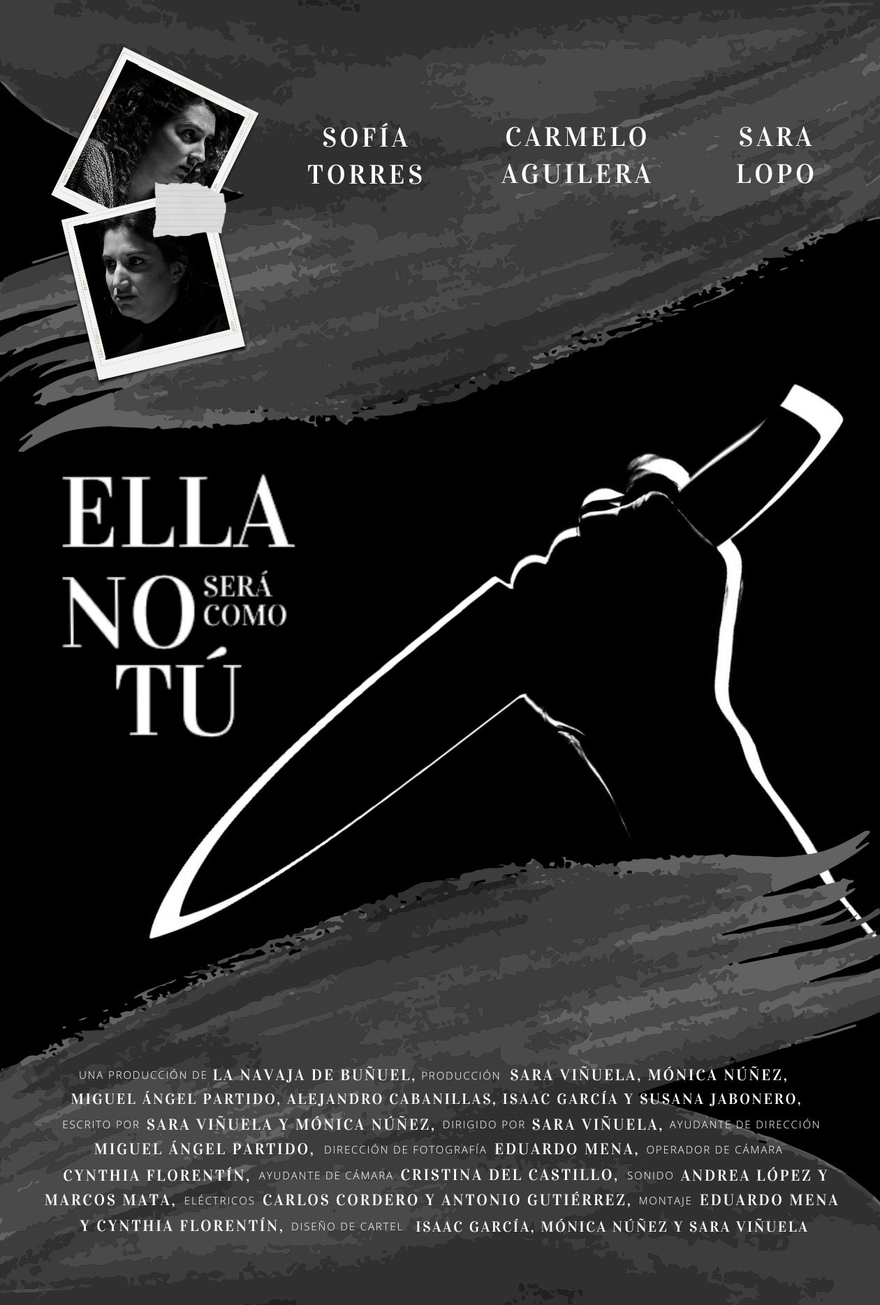 Póster del corto Ella no será como tú