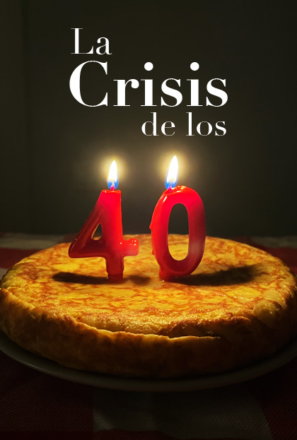 Póster del corto La Crisis de los 40