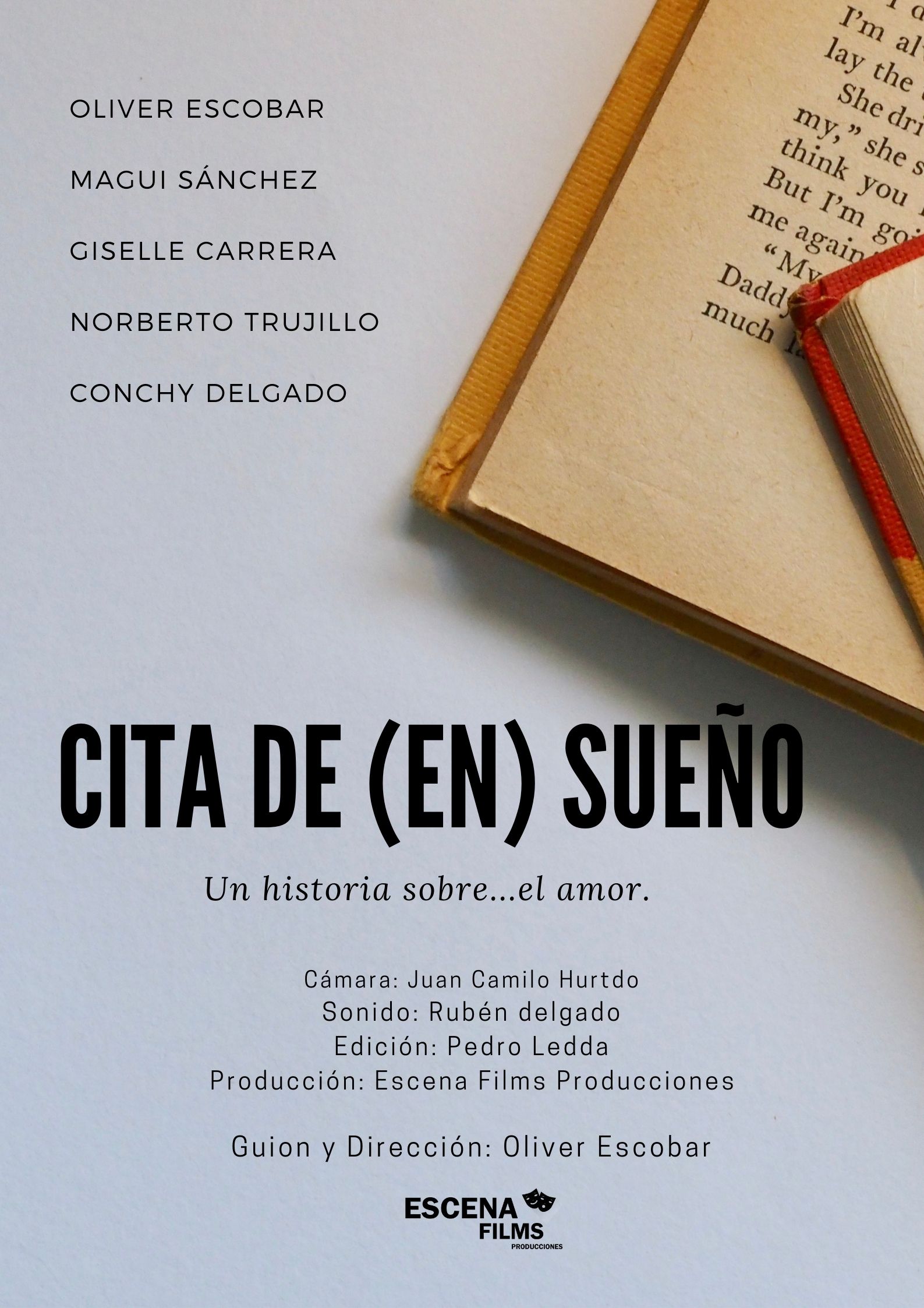 Póster del corto CITA DE (EN) SUEÑO