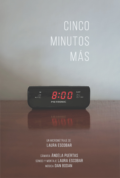 Póster del corto Cinco minutos más